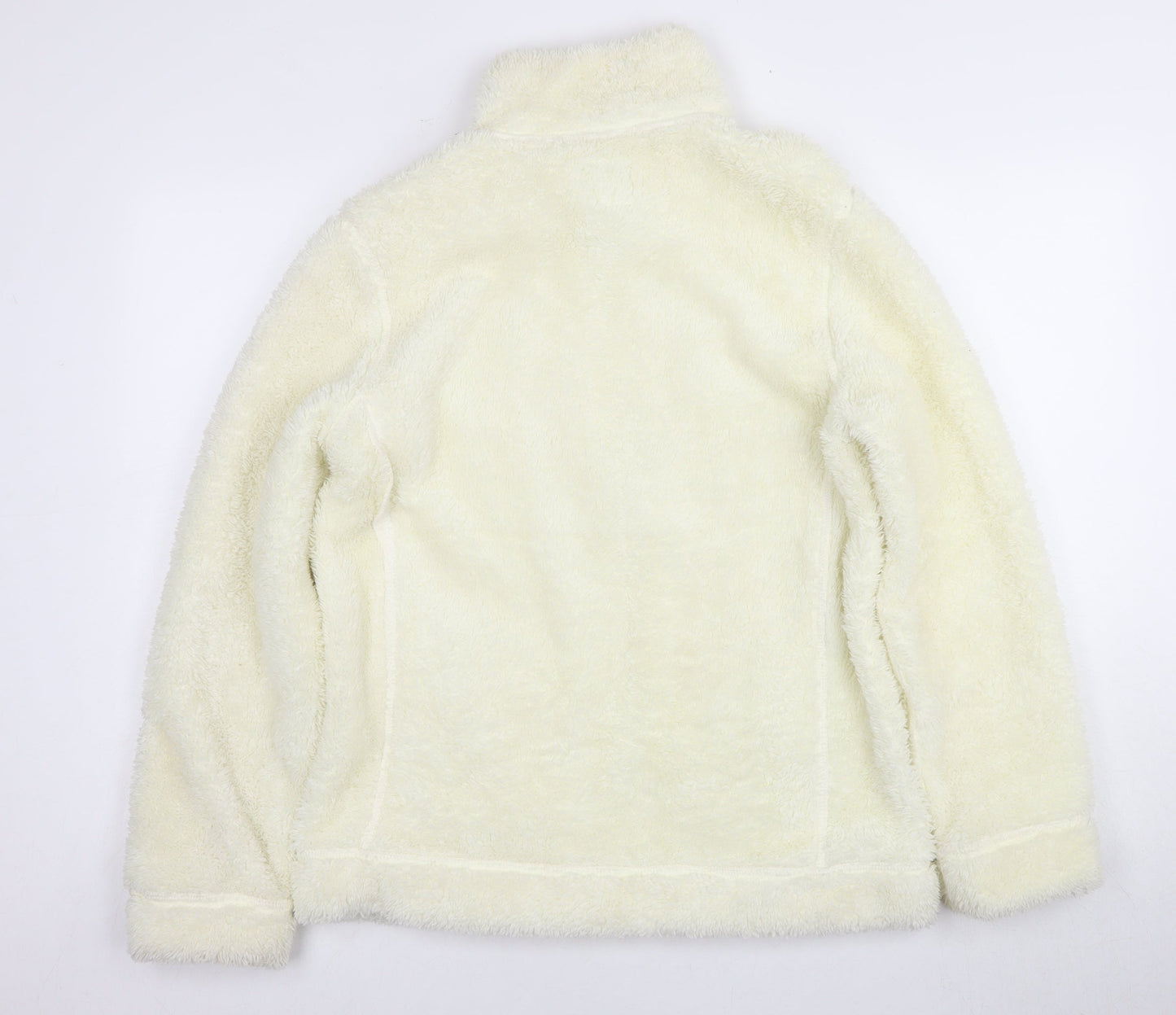 Signature Women's Ivory Fleece Jacket M - Winter Essential