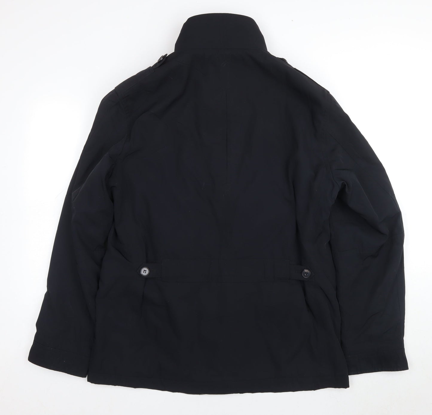 Marks and Spencer Men's Navy Mid-Length Jacket - M