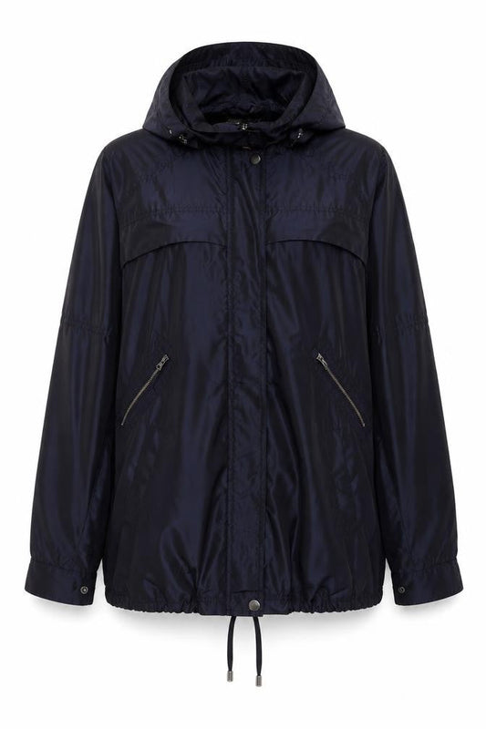 Monsoon Women's Blue Parka Jacket Size 12