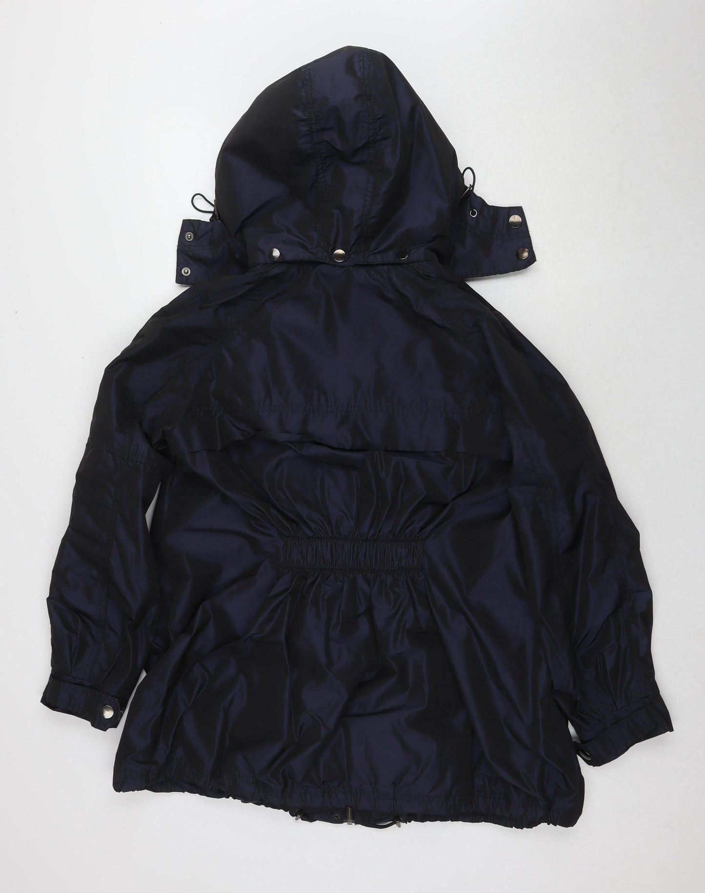 Monsoon Women's Blue Parka Jacket Size 12