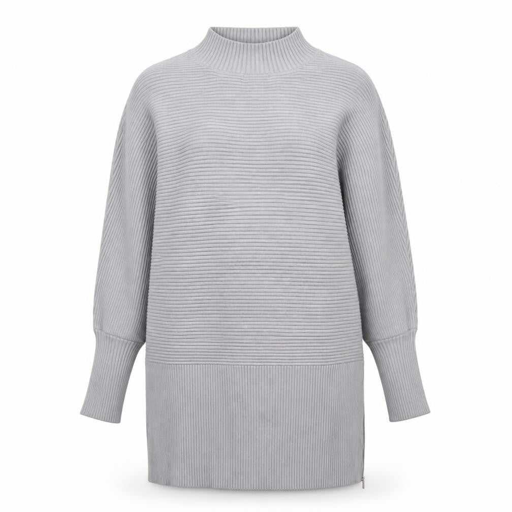 Sonder Studio Women's Grey Pullover Jumper, Size 12, High Neck