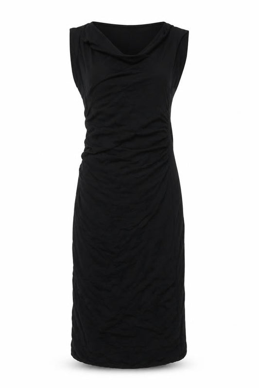Marks & Spencer Women's Black Dress Size 8, Stylish & Versatile