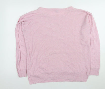 News Foschini Women's Pink Pullover Jumper M