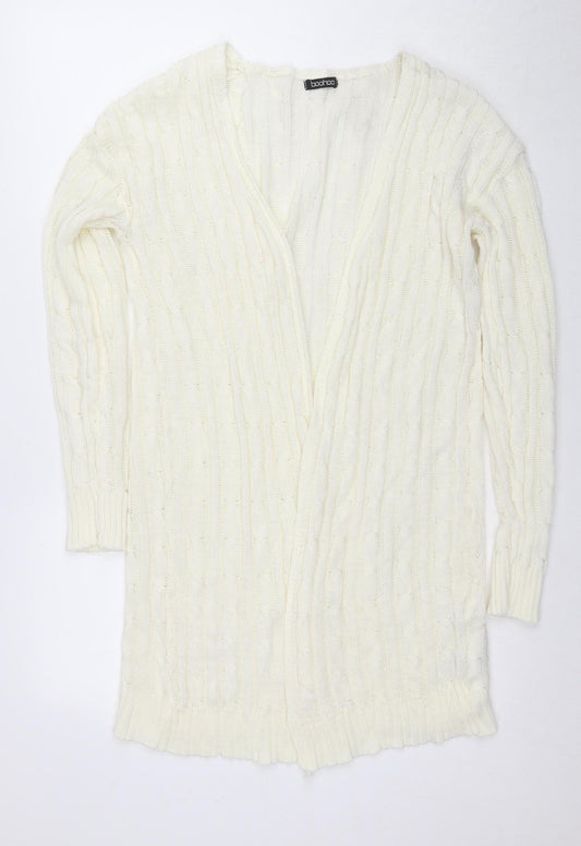 Blanco Women's Ivory Cardigan, Size 12