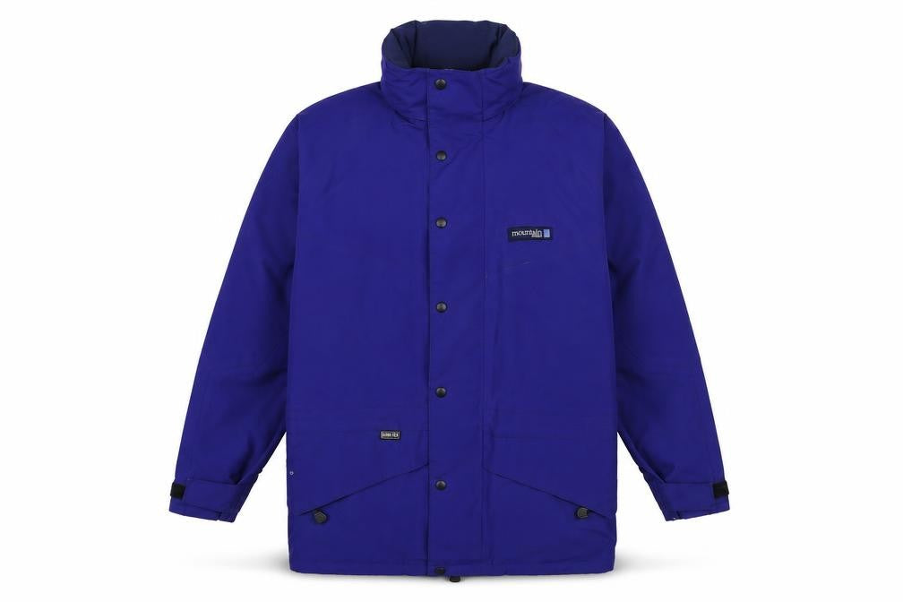 Mountain Range Men's Blue Medium Rain Jacket