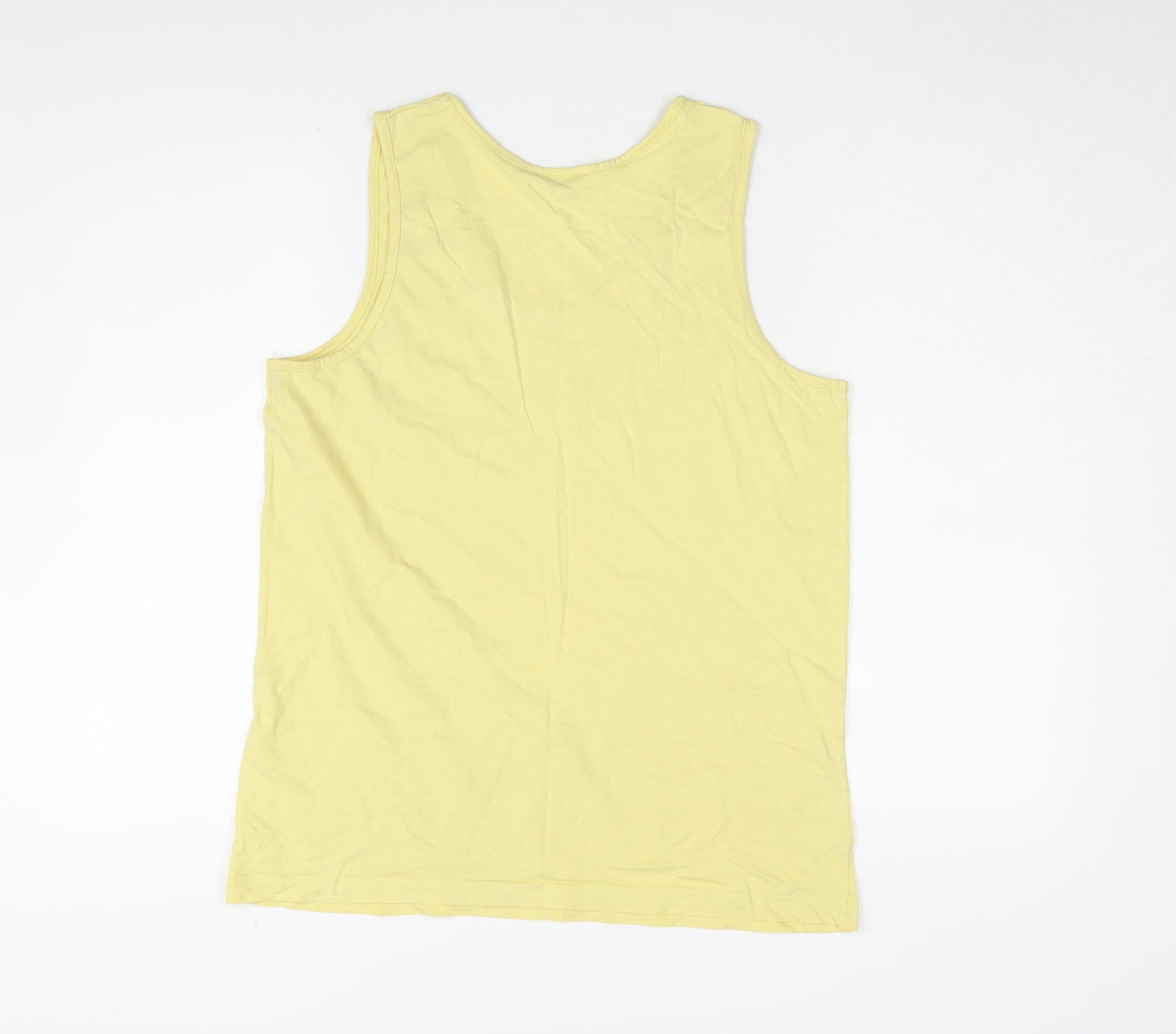 Cotton Traders Women's Yellow M Tank Top