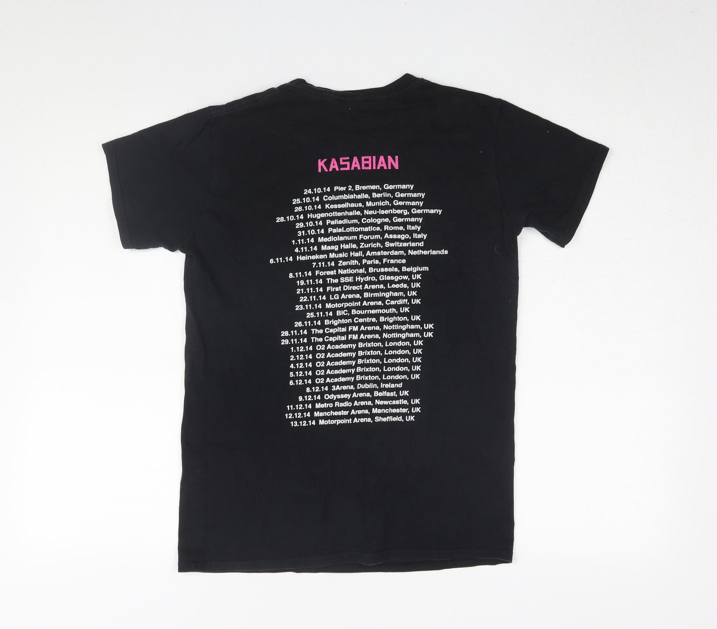 Gildan Unisex Black Music T-Shirt, Size S