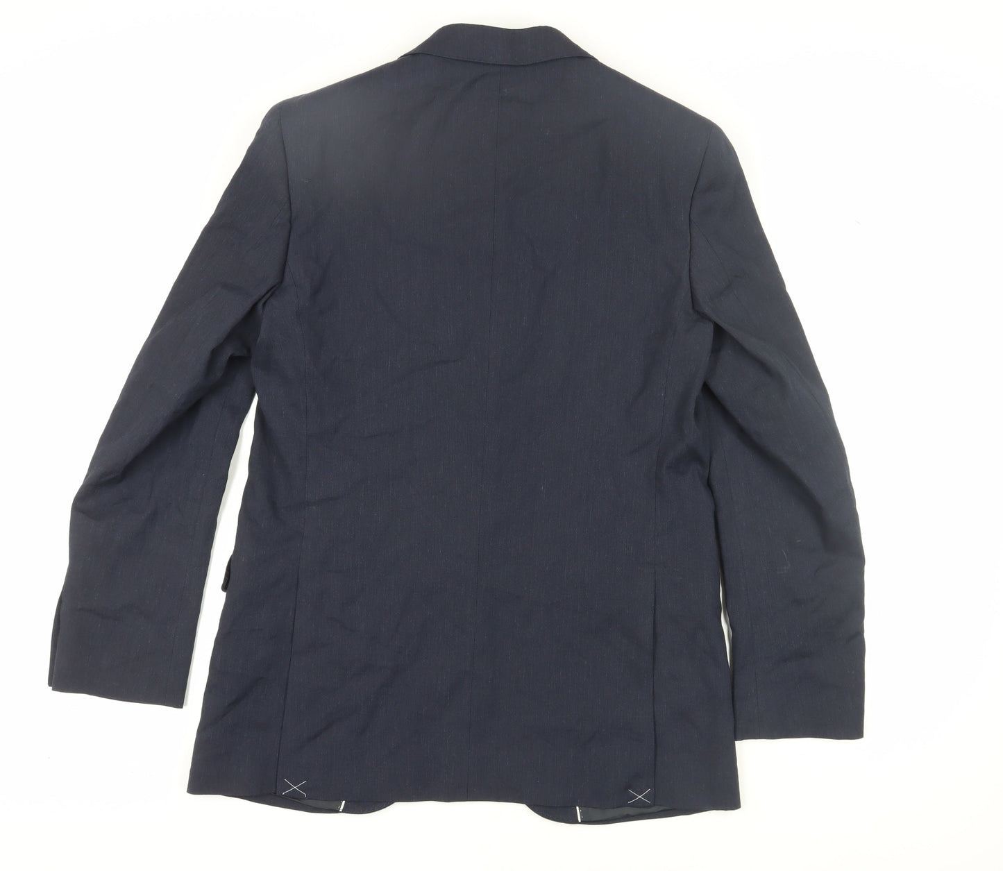 Marks and Spencer Men's Blue Long Blazer Size 40L