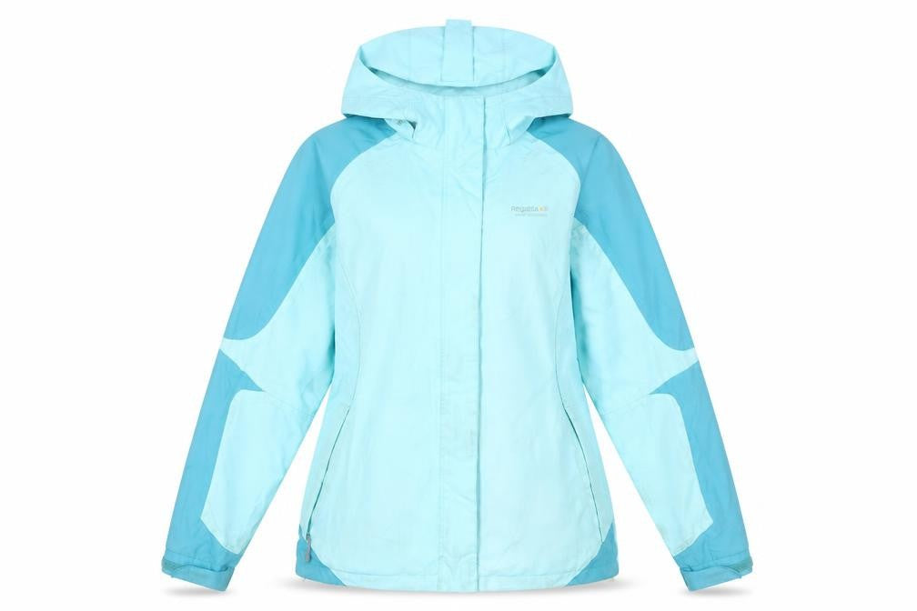 Regatta Women's Blue 12 Rain Coat - Waterproof & Breathable