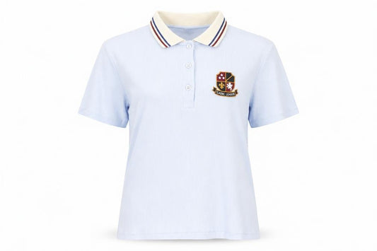 Urban Womens Outfitters Blue Cotton Polo Shirt M Casual
