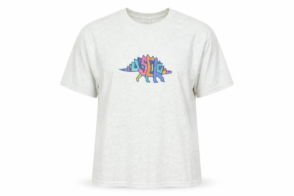 G&G Unisex White M Dinosaur Graphic T-Shirt