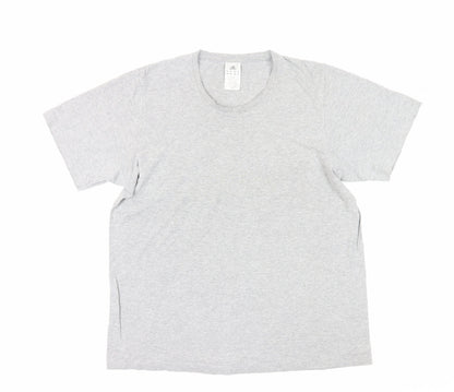 Additional front view of Adidas Men's Grey Regular Fit T-Shirt -, size L
