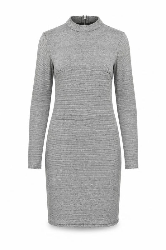 Topshop Women's Grey Sheath Dress Size 10