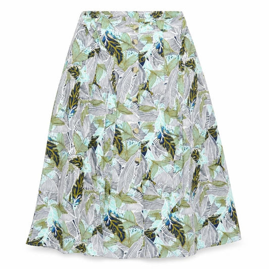 Brave Soul Women’s Floral A-Line Skirt Multicoloured M