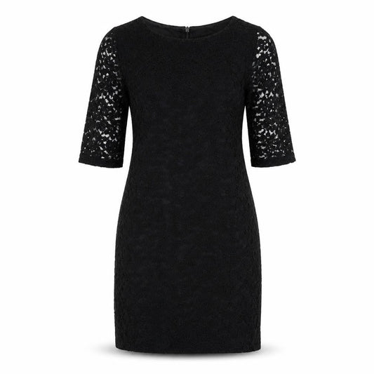 Oasis Women's Black Knee-Length Sheath Dress, Size 8