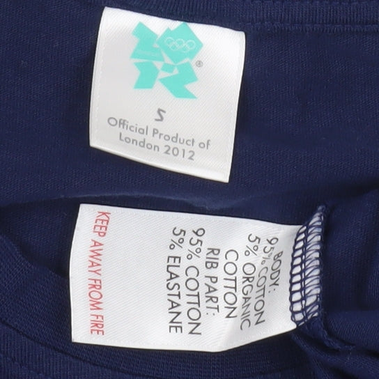 Official London 2012 Blue Men's T-Shirt, Size S