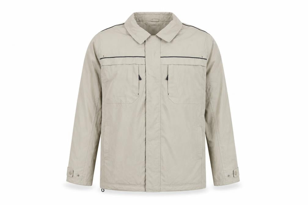 Paul Berman Men's Beige Polyester Jacket XL