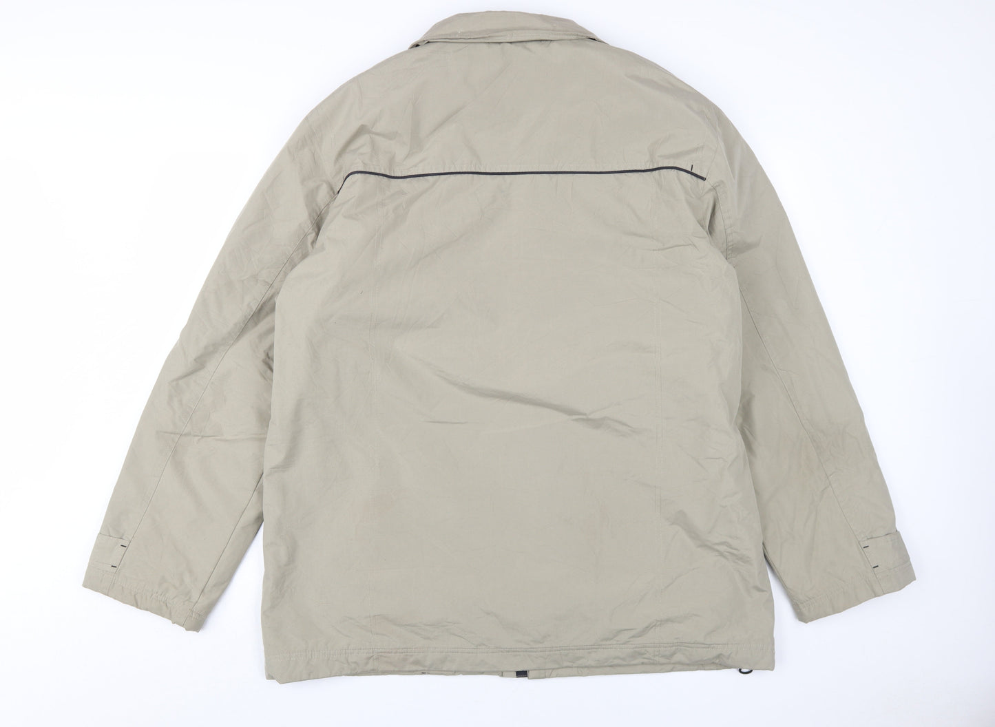 Paul Berman Men's Beige Polyester Jacket XL