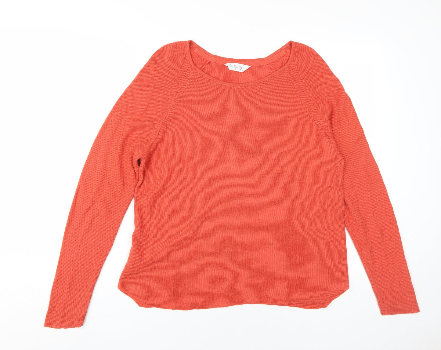 Nomads Women's Red Long Sleeve Pullover Jumper S
