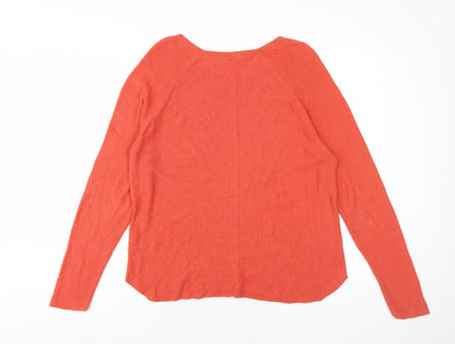 Nomads Women's Red Long Sleeve Pullover Jumper S