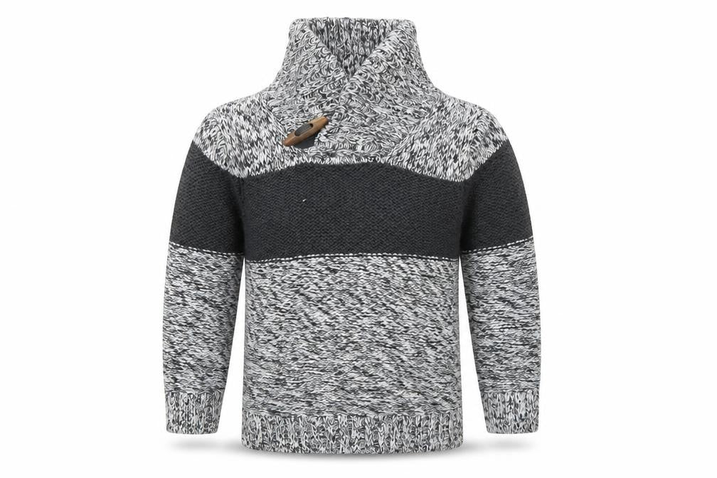 babyGap Boys Grey Colourblock Pullover Jumper 3 Years