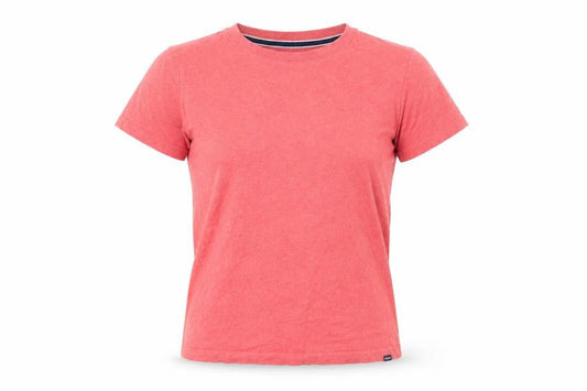 Superdry Women's Red Crew Neck T-Shirt UK 6