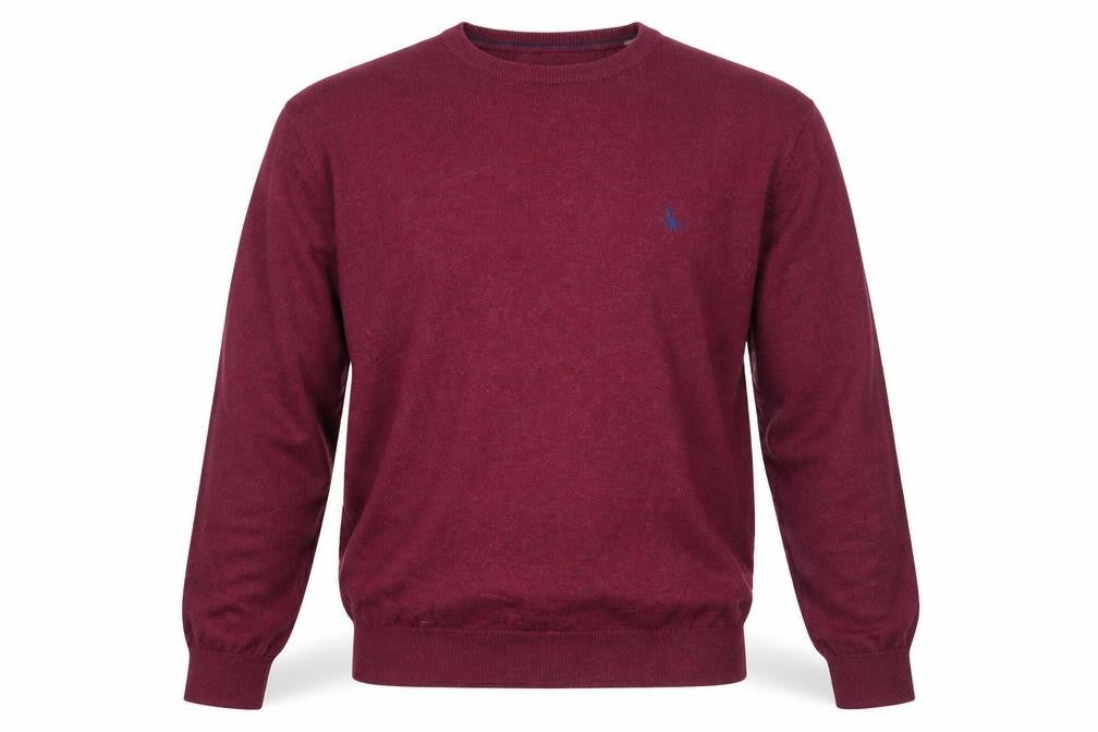 Jack Wills Men's Red Crew Neck Pullover Jumper XS