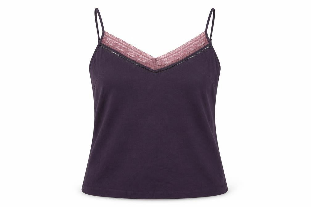 Sandwich Women's Purple Lace Camisole - Size L
