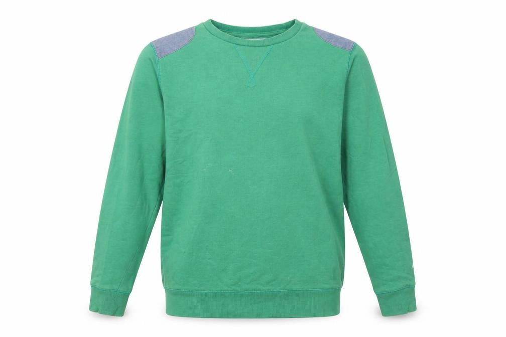 Brave Soul Men's Green Pullover Sweatshirt, M