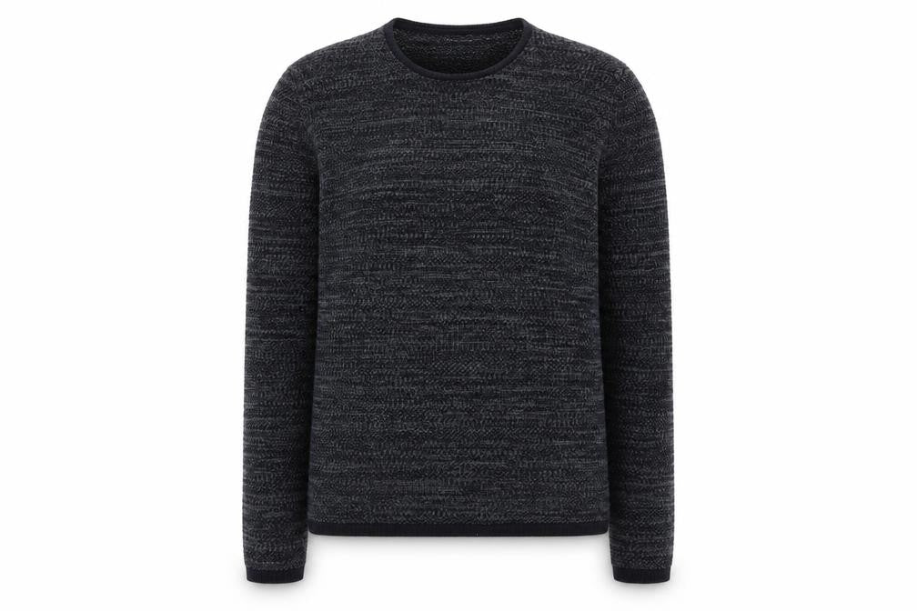 Minimum Women's Black XS Crew Neck Knit Pullover Jumper