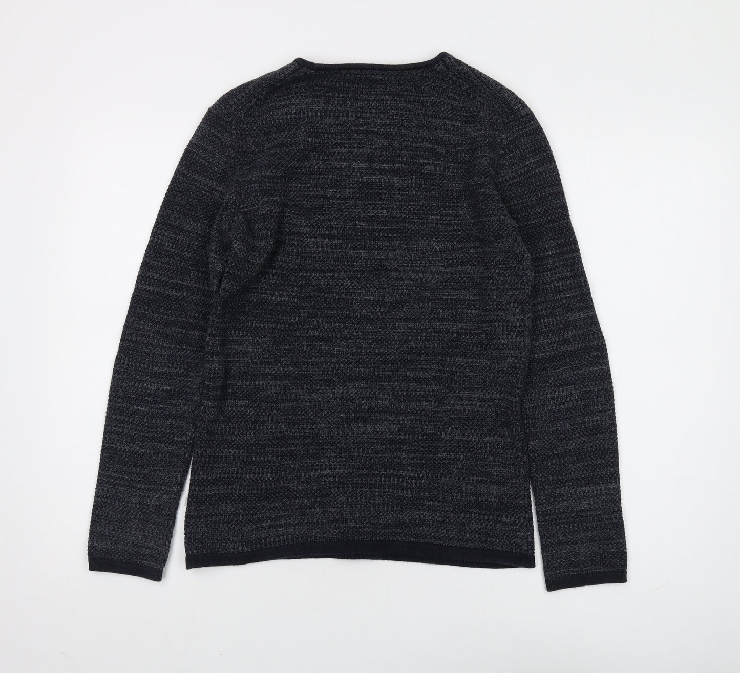 Minimum Women's Black XS Crew Neck Knit Pullover Jumper