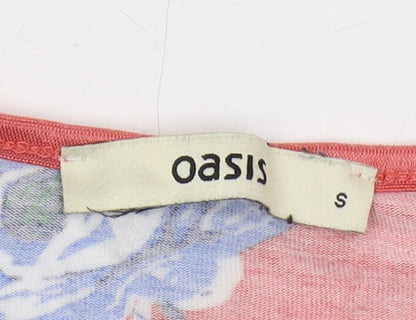 Oasis Women's Multicoloured Floral Tank Top S