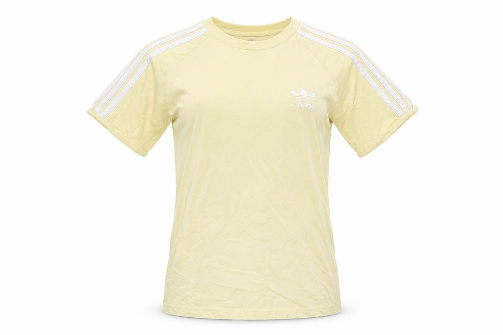 Adidas Women's Yellow XS Basic T-Shirt