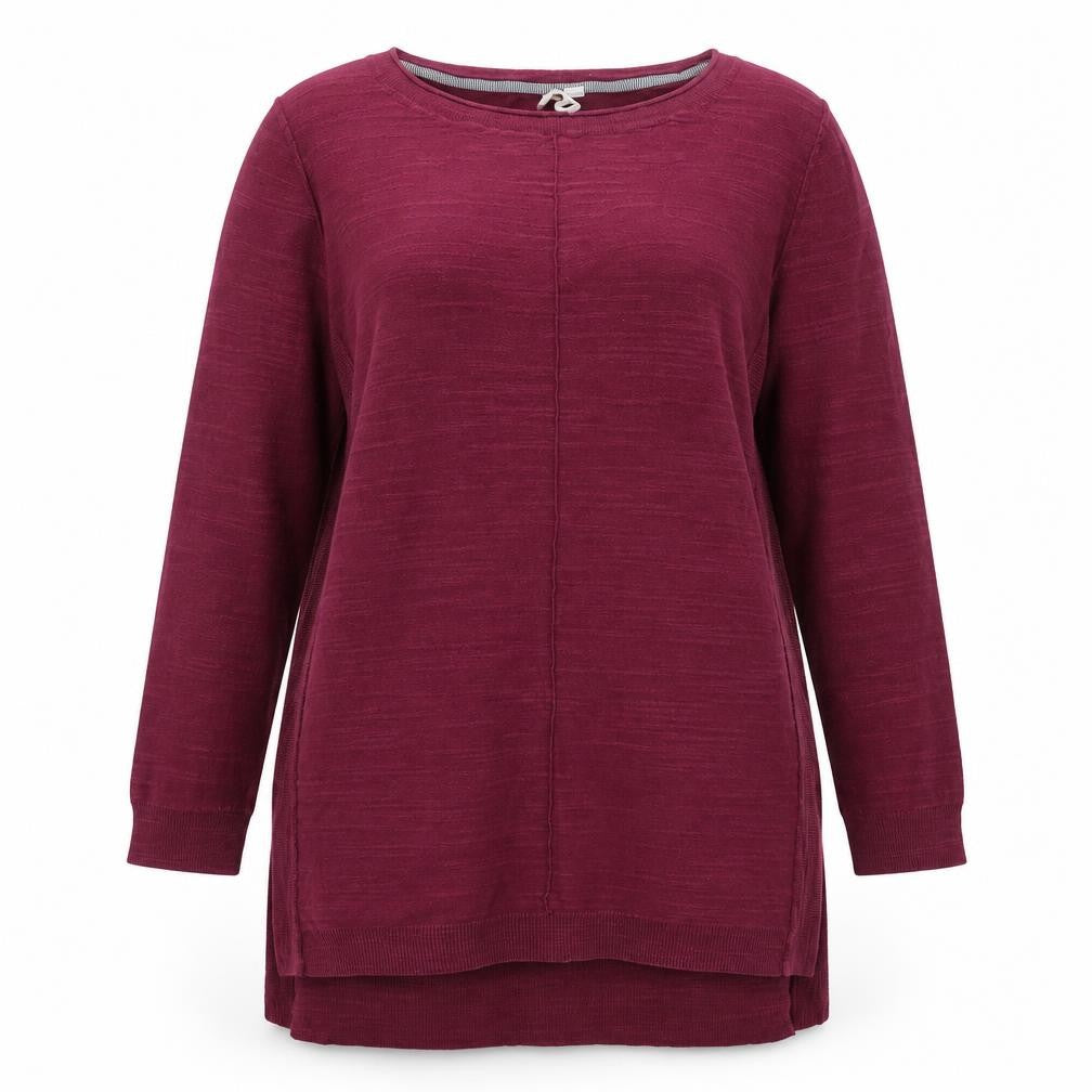 White Stuff Womens Purple Tunic Jumper Size 10