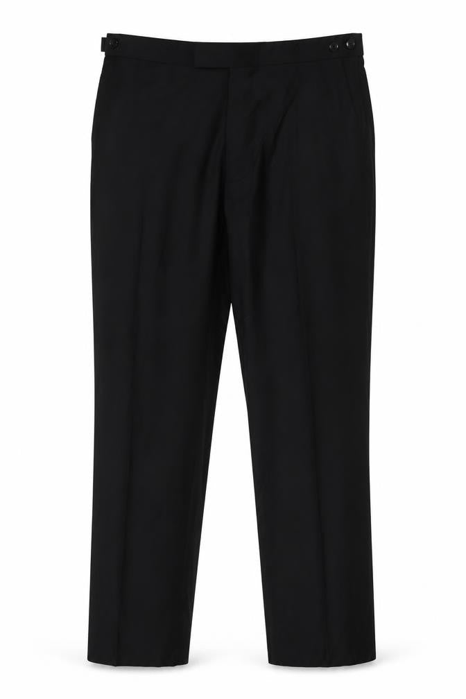 John Lewis Black Men's Dress Pants, Size Large