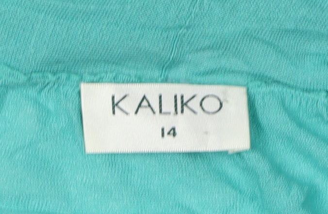 Kaliko Women's Green Cardigan Size 14