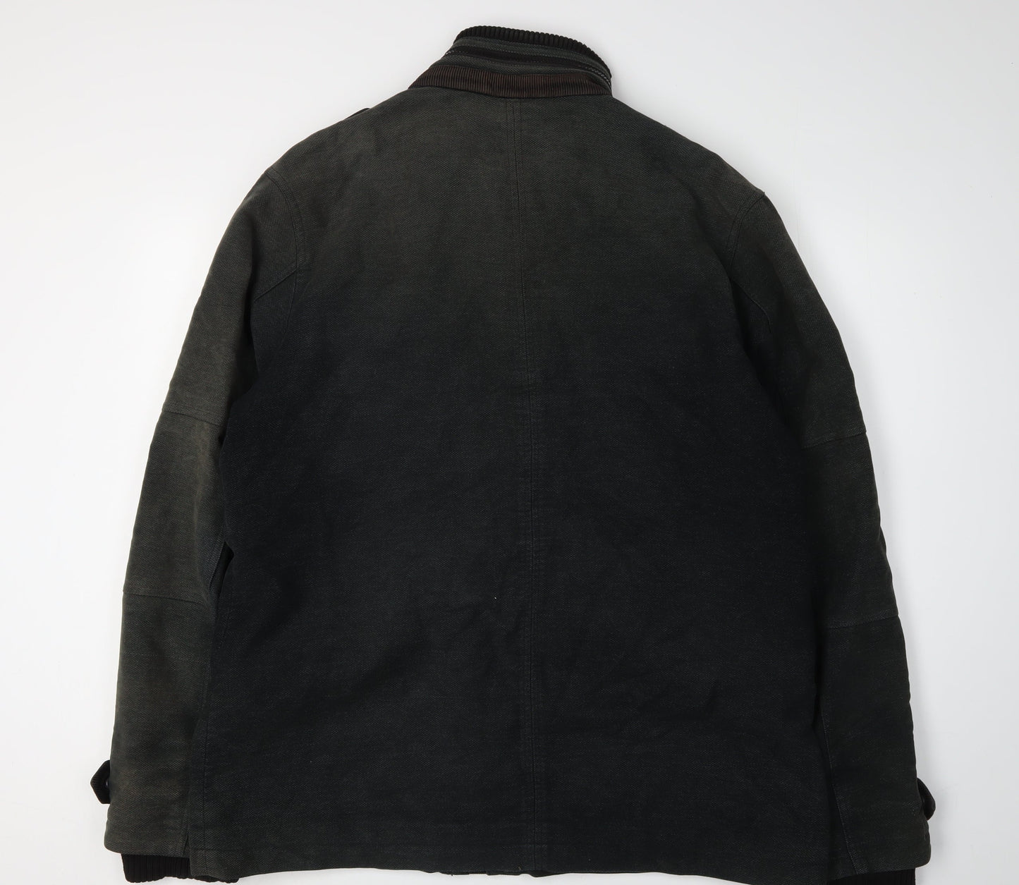 Next Men's Black Military Jacket XL