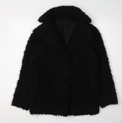 Topshop Women's Black Basic Jacket Size 6