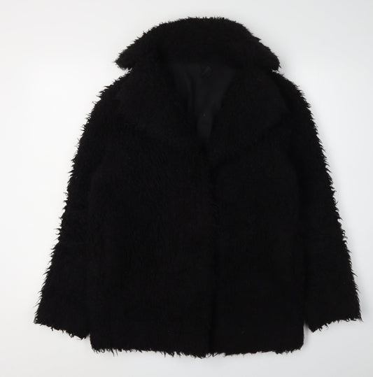 Topshop Women's Black Basic Jacket Size 6
