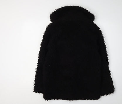 Topshop Women's Black Basic Jacket Size 6