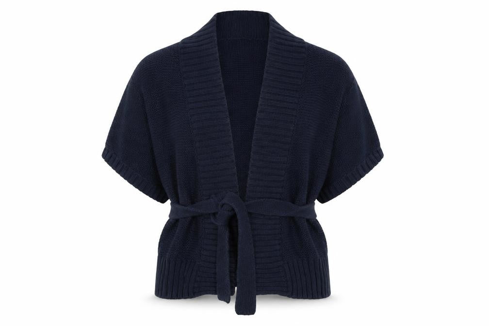 Oasis Women's Blue Cardigan, Size 12, Cotton Blend
