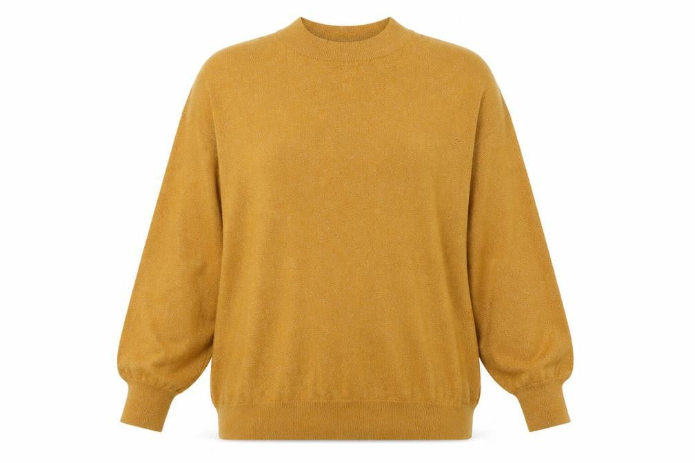 Marks & Spencer Women's Gold Pullover Jumper, L