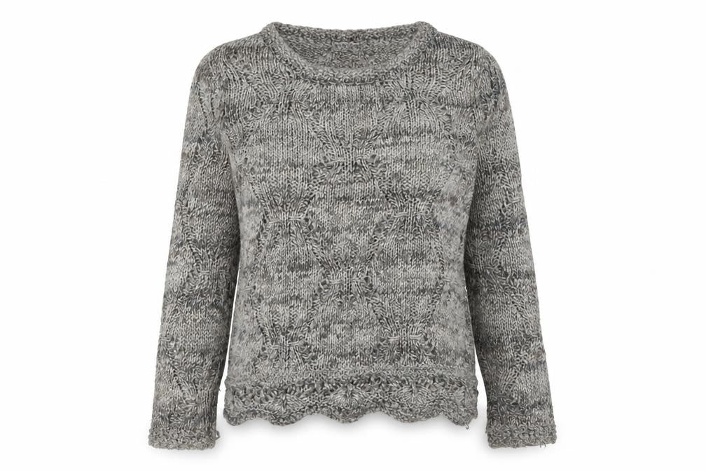 Marks & Spencer Women's Grey Pullover Jumper Size 14