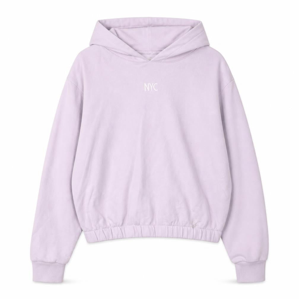 H&M Women's Purple S Pullover Hoodie with Logo