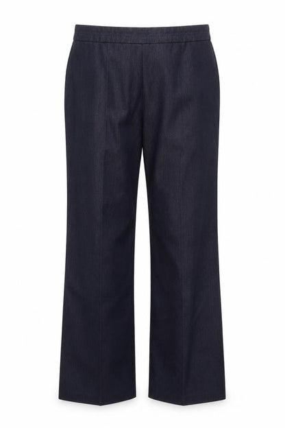 Front view of Principles Women's Blue Trousers, size 12, Regular Fit
