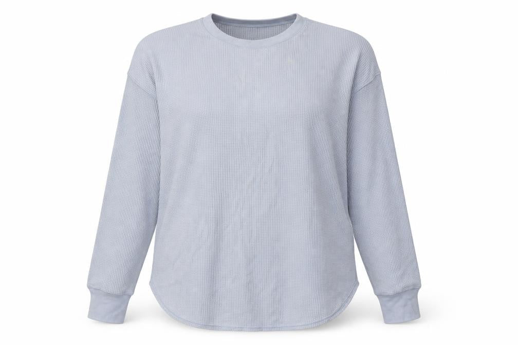 Uniqlo Grey Women's Pullover Sweatshirt Size L Comfortable Style