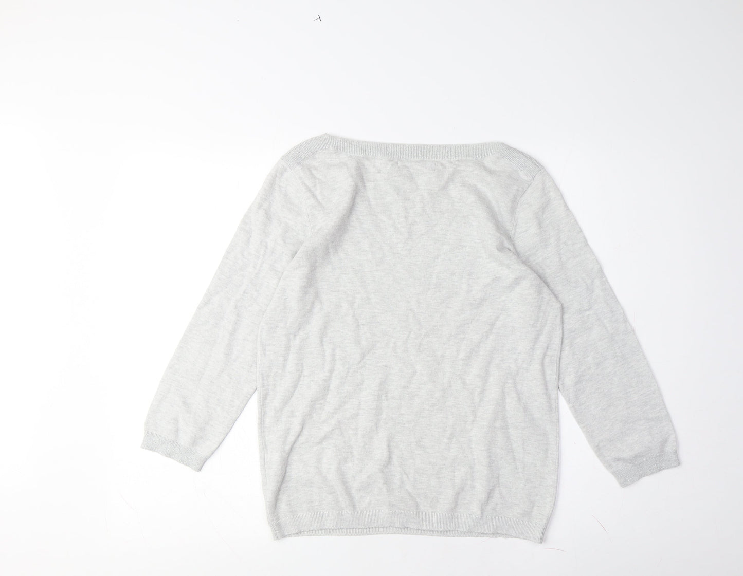 Reserved Women's Grey Medium Pullover Jumper