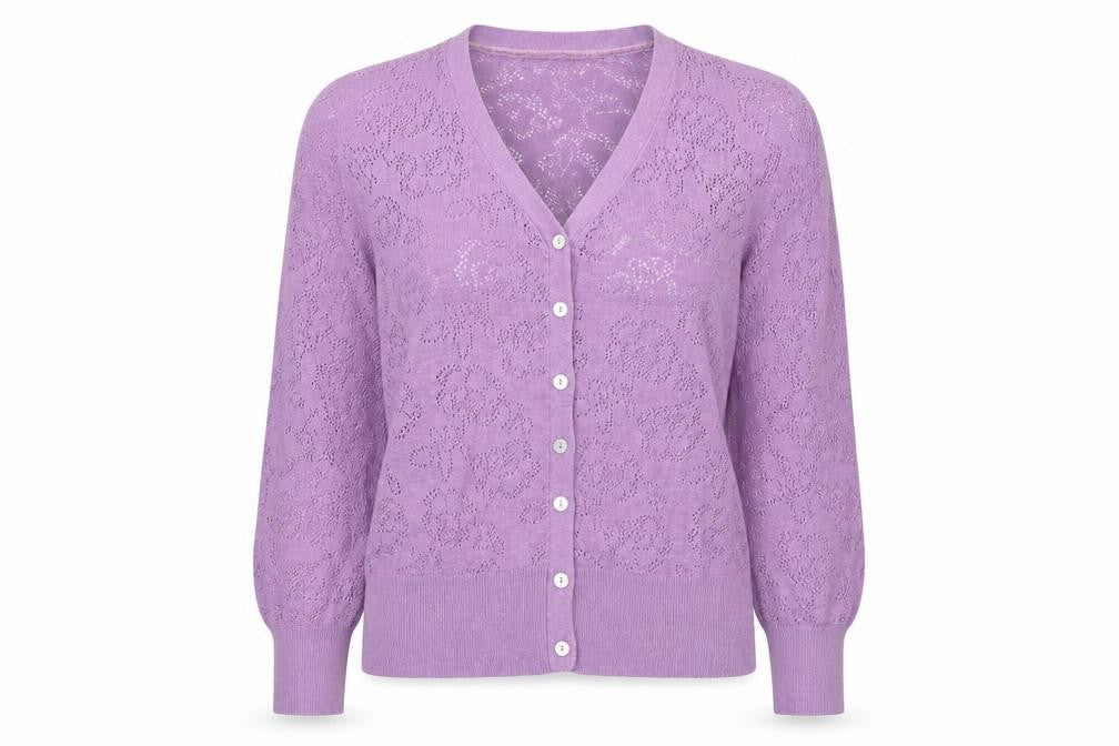 Corona Rocca Women's Purple Cardigan M