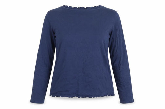 Marks and Spencer Women's Blue Cotton Blouse Size 14