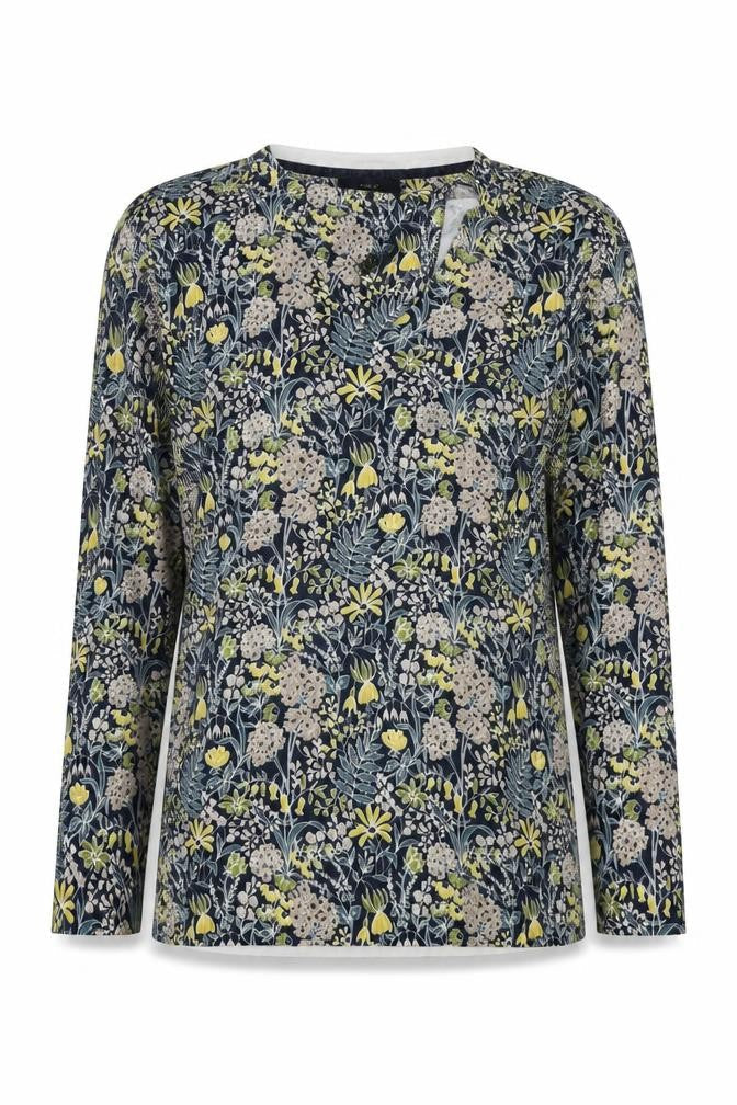 Next Women's Multicoloured Floral V-Neck Top